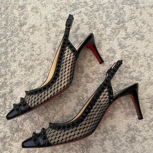 Christian Loubitin Studded Heels (worn once)